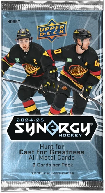 2024-25 Upper Deck Synergy Hockey Hobby Pack