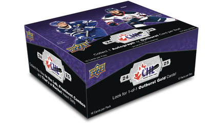 2024-25 Upper Deck CHL Hockey Hobby Box