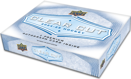2024-25 Upper Deck Clear Cut Hockey Hobby Box