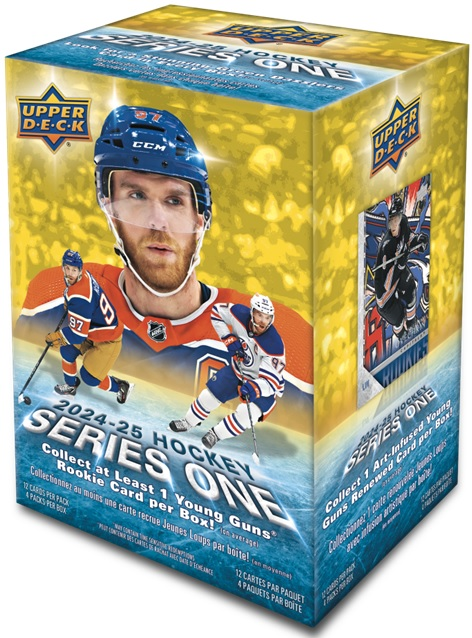 2024-25 Upper Deck Series 1 Hockey Blaster Box