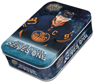 2024-25 Upper Deck Series 1 Hockey Tin Case (12 Boxes)