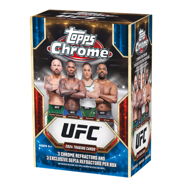 2024 Topps UFC Chrome Value Blaster Box - Collector's Avenue