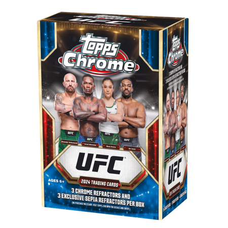 2024 Topps UFC Chrome Value Blaster Box - Collector's Avenue