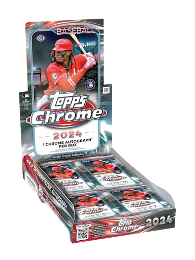 2024 Topps Chrome Baseball Hobby Box - Collector's Avenue