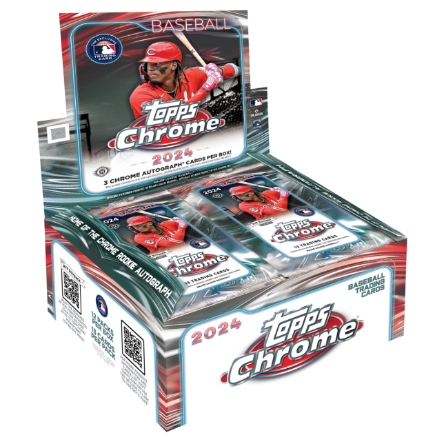 2024 Topps Chrome Baseball Jumbo HTA Box - Collector's Avenue