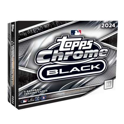 2024 Topps Chrome Black Baseball Hobby Box - Collector's Avenue