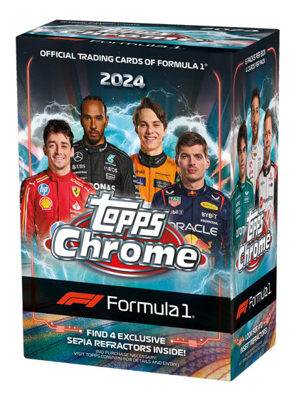 2024 Topps Chrome Formula 1 Racing Value Box