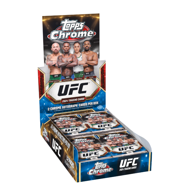 2024 Topps Chrome UFC Hobby Box - Collector's Avenue