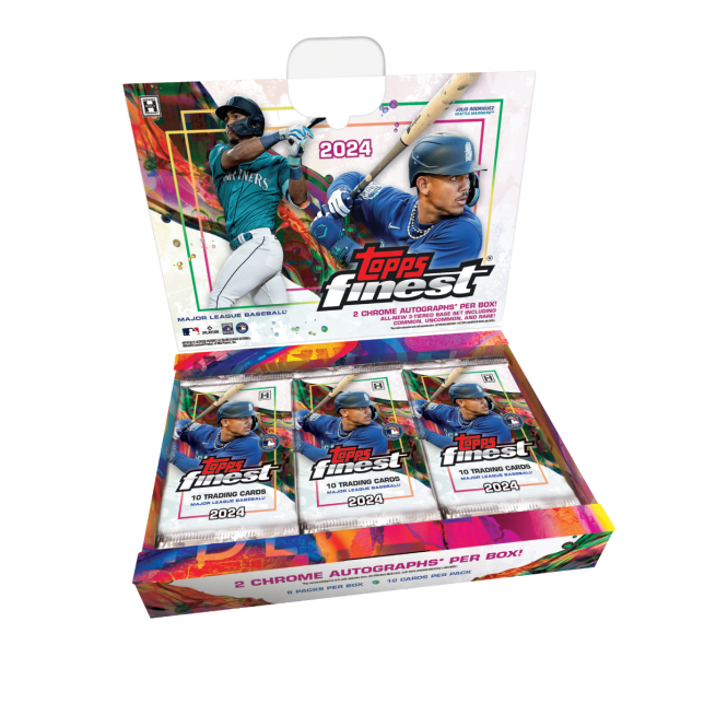 2024 Topps Finest Baseball Hobby Box - Collector's Avenue