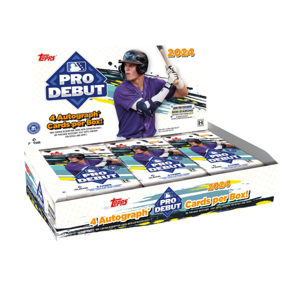 2024 Topps Pro Debut Baseball Hobby Box