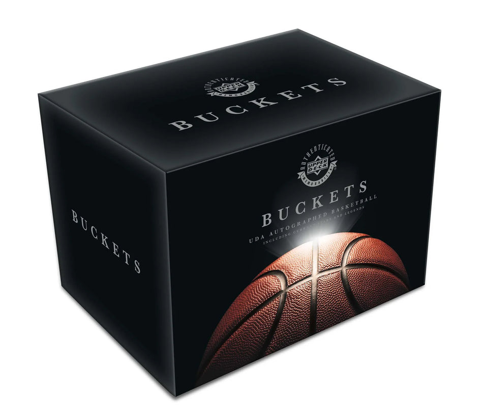 2024 Upper Deck Buckets UDA Autographed Mystery Basketball Box