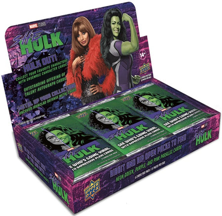 2024 Upper Deck Marvel Studios She Hulk Attorney At Law Hobby Box - Collector's Avenue