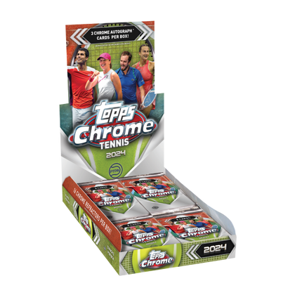 2024 Topps Chrome Tennis Hobby Box - Collector's Avenue