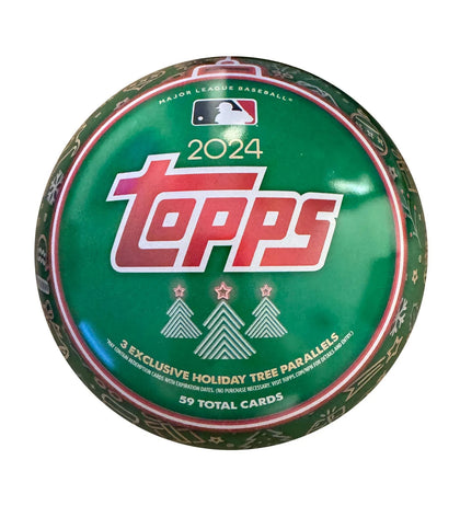 2024 Topps Holiday Baseball Tin