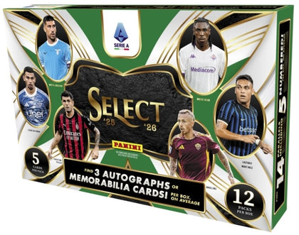 2025-26 Panini Select Serie A Soccer Hobby Box