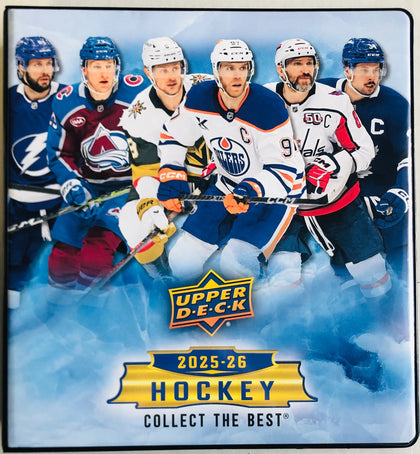 2025-26 Upper Deck Hockey Binder