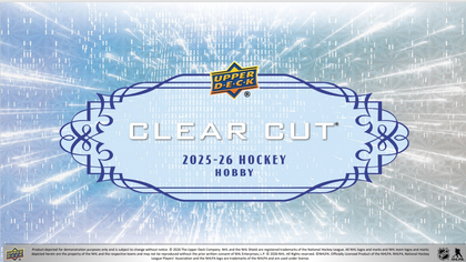 2025-26 Upper Deck Clear Cut Hockey Hobby Box