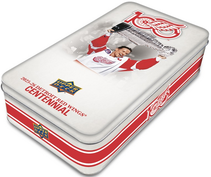 2025-26 Upper Deck Detroit Red Wings Centennial Hockey Hobby Box