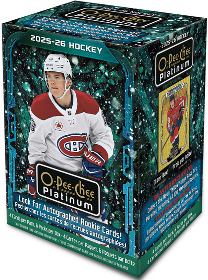 2025-26 O-Pee-Chee Platinum Hockey Blaster Box