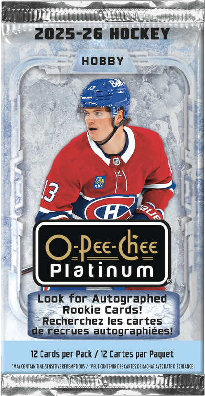 2025-26 O-Pee-Chee Platinum Hockey Hobby Pack