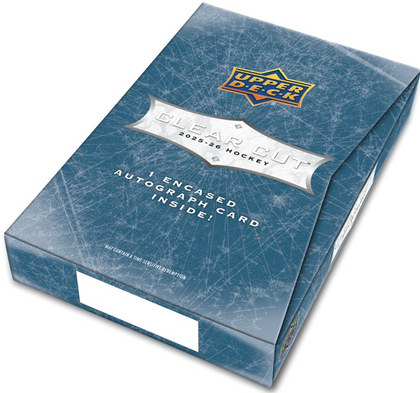 2025-26 Upper Deck Clear Cut Hockey Hobby Box