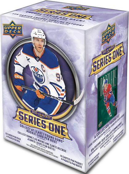 2025-26 Upper Deck Series 1 Hockey Blaster Box