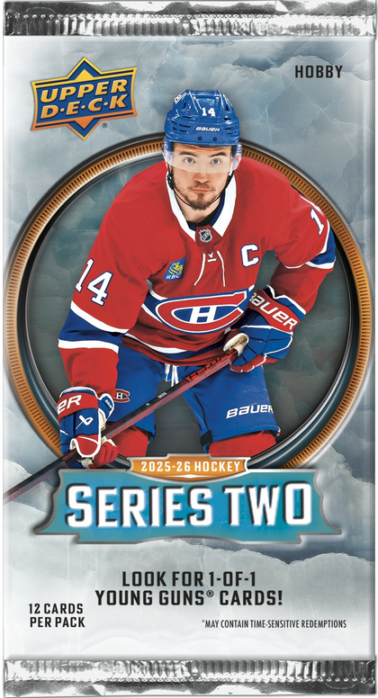 2025-26 Upper Deck Series 2 Hockey Hobby Pack