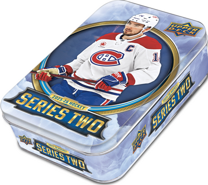 2025-26 Upper Deck Series 2 Hockey Tin