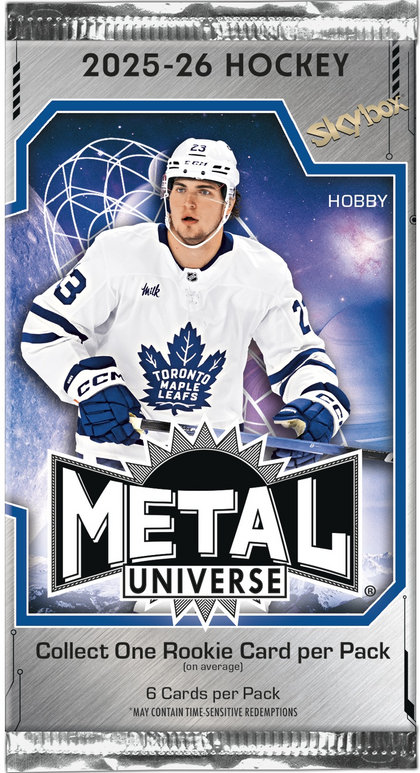 2025-26 Upper Deck Skybox Metal Universe Hockey Hobby Pack