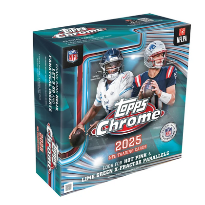2025 Topps Chrome Football Mega Box