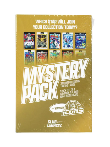 2025 Club Legacyz Icons Soccer First Edition Hobby Box