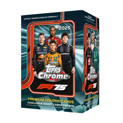 2025 Topps Chrome F1 Formula 1 Racing Blaster Box