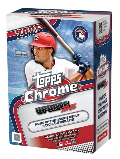 2025 Topps Chrome Update Series Baseball Blaster Box
