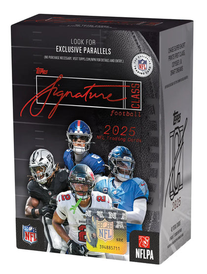 2025 Topps Signature Class NFL Football Blaster Box