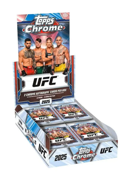 2025 Topps UFC Chrome Hobby Box