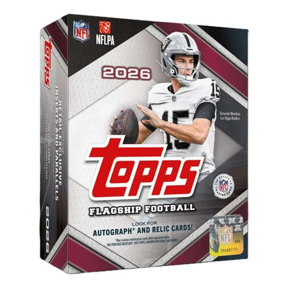 2026 Topps Flagship Football Mega Box