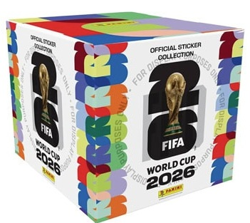 2026 Panini World Cup Soccer Sticker Box