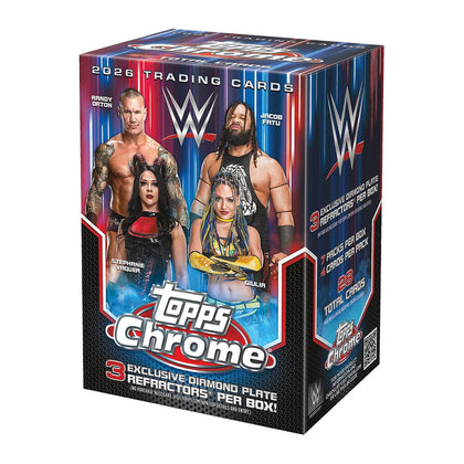 2026 Topps Chrome WWE Blaster Box