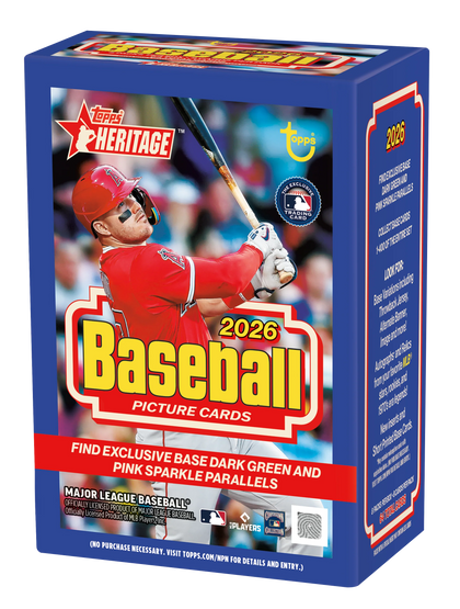 2026 Topps Heritage Baseball Value Blaster Box