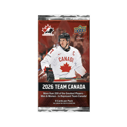 2026 Upper Deck Team Canada Hockey Hobby Pack