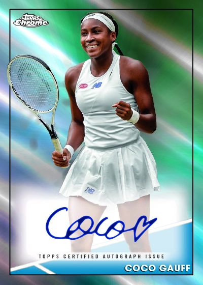 2021 Topps Chrome Tennis LITE Box - Collector's Avenue