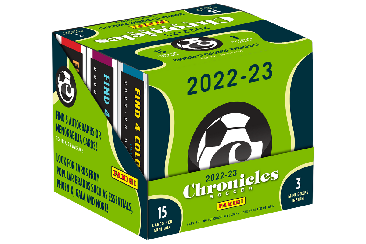 2022-23 Panini Chronicles Soccer Hobby Box - Collector's Avenue