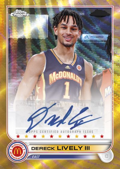 2022 Topps Chrome McDonald's All American Basketball Hobby Box - Collector's Avenue