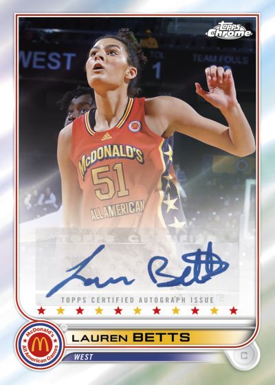 2022 Topps Chrome McDonald's All American Basketball Hobby Box - Collector's Avenue