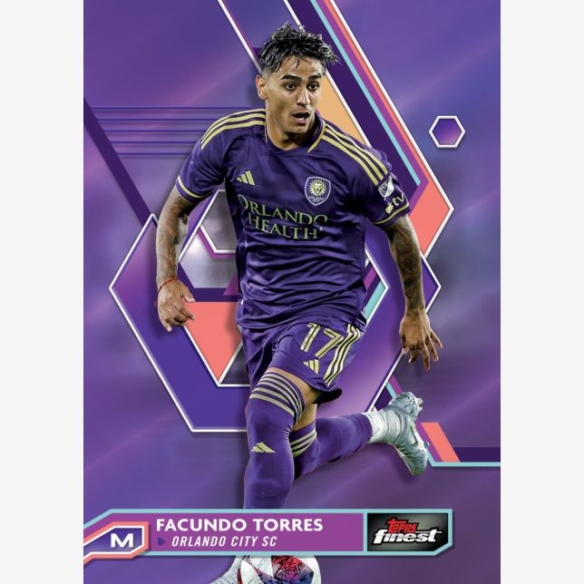 2023 Topps Finest MLS Soccer Hobby Box - Collector's Avenue