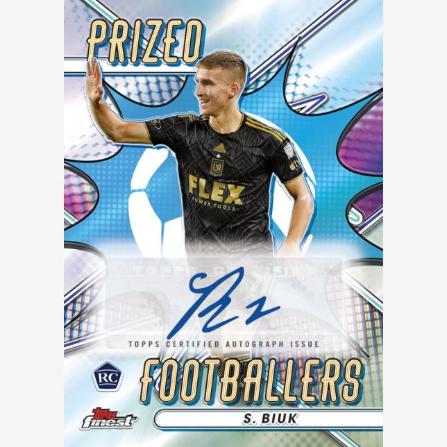 2023 Topps Finest MLS Soccer Hobby Box - Collector's Avenue