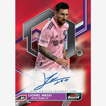 2023 Topps Finest MLS Soccer Hobby Box - Collector's Avenue