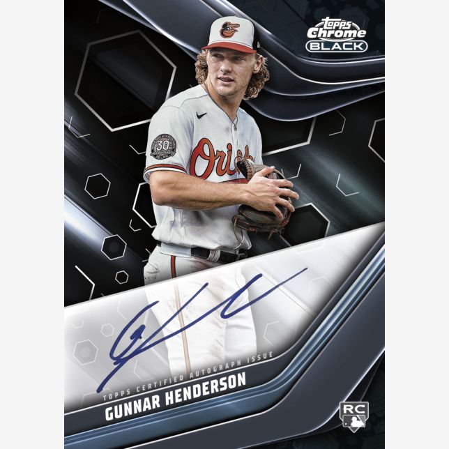 2023 Topps Chrome Black Baseball Hobby Box - Collector's Avenue