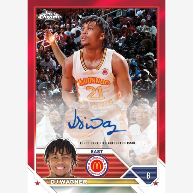 2023 Topps Chrome McDonald's All American Basketball Hobby Box - Collector's Avenue