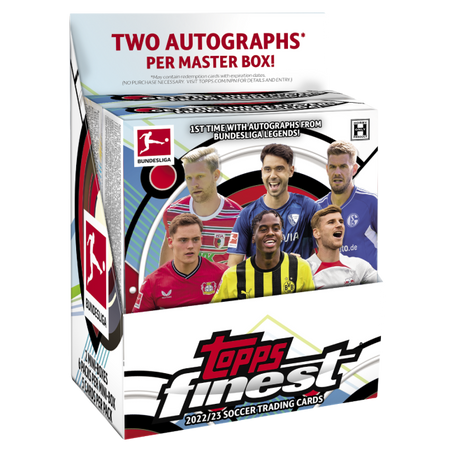 2022-23 Topps Finest Bundesliga Soccer Hobby Box - Collector's Avenue